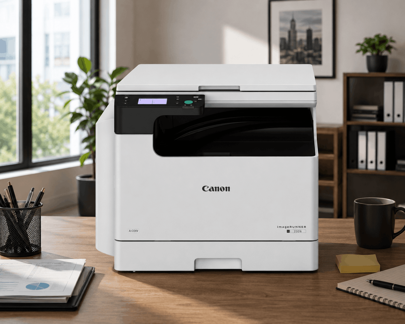 Photocopieur Multifonction 3en1 Canon imageRUNNER 2224 II / Monochrome / A3 / Blanc
